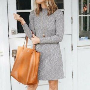 NWOT Madewell Cityblock Mockneck Dress
